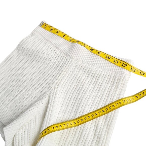 House of Harlow 1960 Womens Knit White Shorts, Beach, Lounge, Pull On, Size XS - Picture 6 of 8